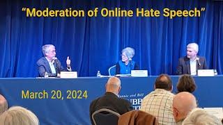 Moderation of online hate speech