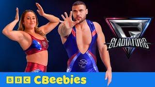 Strike a pose with the Gladiators | CBeebies