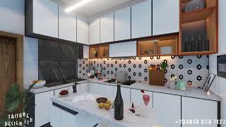 "Modern Kitchen Interior Animation with Lumion 10 | Design by Arc Kevin Iloh"