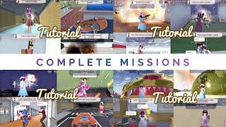 TUTORIAL: How To Complete All The Missions | Sakura School Simulator | Kat-kat Gaming 