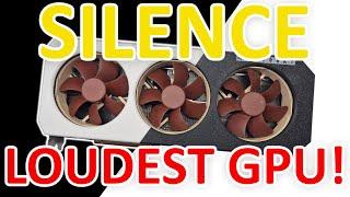 SILENCE the LOUDEST GPU / Noctua MOD / XFX 6900XT MERC319