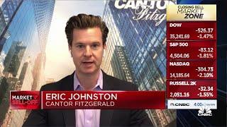 The Fed will be much more aggressive in their policy: Cantor Fitzgerald's Eric Johnston