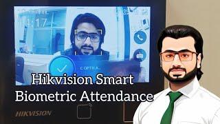 Best Biomatric Attendance HikVision Video Panel | Tech Point Pk