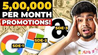 1Cr+Software Salary in INDIA!  Software Engineer Promotions & Salary Explained
