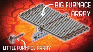 Two of Minecrafts Best Furnace Arrays