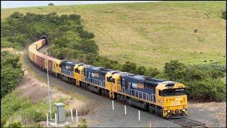 Freight Trains On The South Coast Featuring Diversions 4K