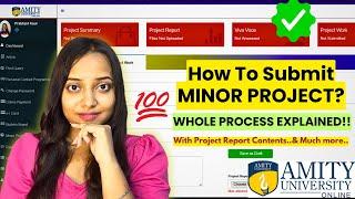 Everything About Project Work & VIVA ExplainedStep-By-Step Process| Amity Online MBA/BCA/BBA