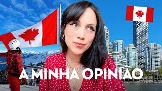 EU NÃO QUERO QUE VOCÊ VENHA PARA O CANADÁ