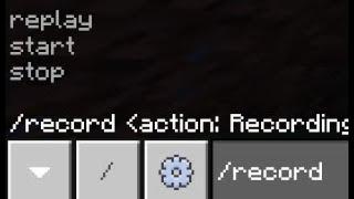 Actual Replay Mode on Bedrock Edition