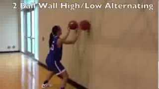 Tulsa Women's Basketball Individual Drills