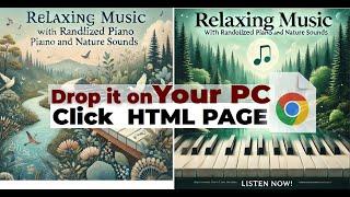 One-Click Infinite Relaxing Music Generator with Web Audio API -      ETSY US$7.20