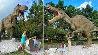 Венгрия, Парк Динозавров: СПЛОШНОЕ РАЗОЧАРОВАНИЕ. Dinosaur Adventure Park, Rezi, Hungary