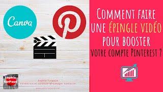 Créer une épingle vidéo Pinterest avec Canva