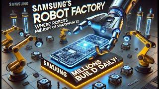 Inside Samsung's Futuristic Factory: Robots Building Millions of Smartphones!" 