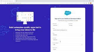 salesforce free developer account creation|| how to create free Salesforce developer account