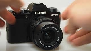 Fujifilm X-T100 15-45mm Hands-On Look