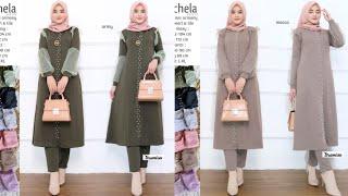 SETELAN ONE SET SIMPLE | Baju gamis terbaru 2021