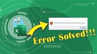 [100% Fixed] There was a Problem Sending the Command to the Program Excel Error| Excel Tech & Tricks