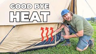 You Should Be Car Camping in THIS TENT! White Duck Regatta 360 Bell Tent Review
