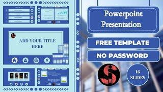 FREE TEMPLATE ‼️PPT Tutorial Hiperlink Canva #free #templatepowerpoint #ppt #aesthetic