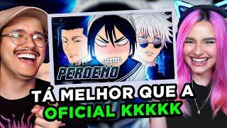 rimos muito com JUTUSU KAISEN e a missão destinada ao fracasso | React Miranha Planejado