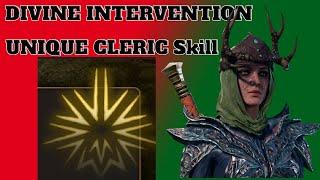 Baldurs Gate 3 - Divine Intervention UNIQUE cleric skill