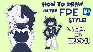 how to draw in the FPE style !! ️️ || tips and tricks !! (IbisPaint)