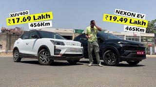 *Best EV Under 20 lakh* 2024 Tata Nexon EV vs Mahindra XUV400 ! Comparison