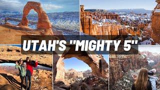 5 Day Winter Road Trip to Utah's "Mighty 5" National Parks | Why Winter is the BEST Time to Visit!