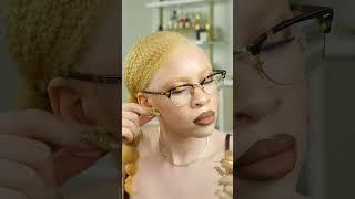 THE DAY TO CELEBRATE & EDUCATE ALBINISM AWARENESS DAY #albinism #grwmmakeup #grwm #grwmroutine