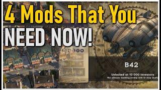 4 Mods You NEED to Get!! Anno 1800 Mod Spotlight - December 2024