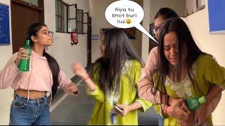 HOLI PRANK ON PREETI  ll prank pda bhari 