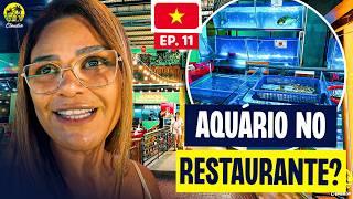 Encontrei um Restaurante Com um AQUÁRIO no Vietnã ! | Episódio #11