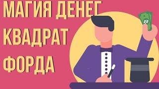 Квадрат Форда привлечение денег. Как научиться зарабатывать деньги. Как привлечь большие деньги.