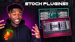 How To UK Drill Beats With Only Stock Plugins!! (FL Studio Tutorial 2023)