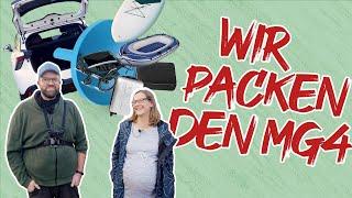 Was und Wieviel passt in den #Mg4 Standard? #kofferraum #familie | Familie elektrisiert