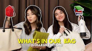 WHAT’S IN OUR F2F SCHOOL BAG (College Edition)  | Princess And Nicole