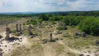 Побити камъни - Planted Stones / The Sone Desert - Bulgaria by Drone