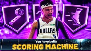 the SCORING MACHINE is the BEST RARE BUILD in NBA 2K22 CURRENT-GEN