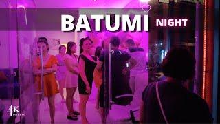  4K HDR  | Batumi 2024 Old Town: Bar District Walking Tour