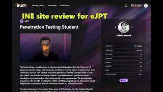 My initial INE / ELEARN Security review for the eJPT course