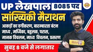 UP Lekhpal Maths Classes | Lekhpal Statistics Marathon | UP Lekhpal Sankhyiki by Amit Sir | Exampur