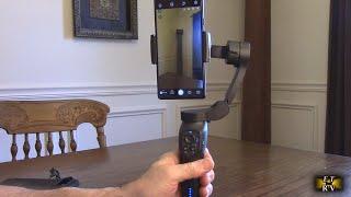 Test of OMITOK "L7C Pro" Gimbal Stabilizer for Mobile Phones with Magnetic AI Active Tracking