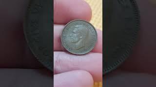 GEORGE VI 1947 FARTHING COIN