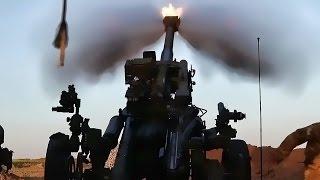 U.S. Army Artillery In Action Near Mosul • April 2017