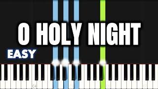 Hillsong Worship - O Holy Night | EASY PIANO TUTORIAL by Synthly