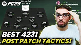 *POST PATCH* BEST META 4231 FORMATION AND CUSTOM TACTICS | FC 25 ULTIMATE TEAM