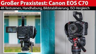 Praxistest: Canon EOS C70 - die Einsteiger-Cine-Kamera