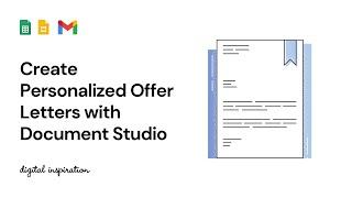 Create Offer Letters and Photo Badges with Document Studio