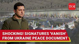 Russia Love Or Fear? These Nations Ditch Ukraine After Signing Swiss Peace Papers | Details